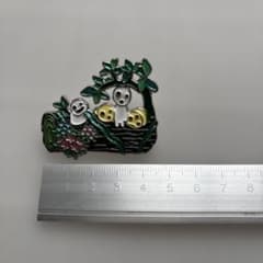 도토리 공화국 모노노케 공주 지브리 코다마 미사용 핀 배지