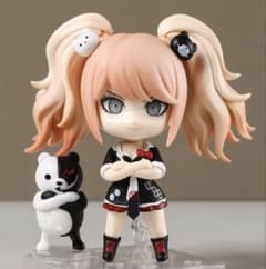 ダンガンロンパ 江ノ島盾子 モノクマ フィギュア 10cm - メルカリ