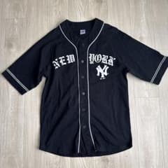 MLB NY・ハイランダーズ old english レプリカ ユニフォームのサムネイル