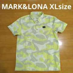 MARK&LONA men's半袖ポロシャツ XLsize - メルカリ