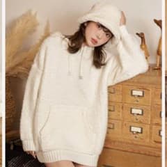【未使用】Darich❤️ダーリッチ❤️ループニットフーディーのサムネイル