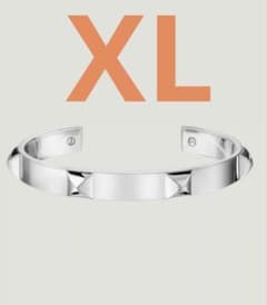 HERMES エルメス バングル ミニクール-保証書付XL ブレスレット - メルカリ