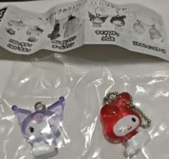 サンリオキャラクターズ なかよしドロップチャーム マイメロディ＆クロミのサムネイル