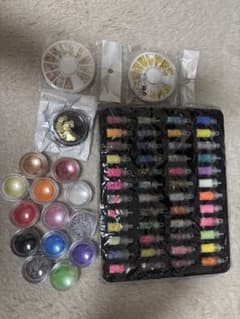 レジン封入素材・ネイルパーツ まとめ売りのサムネイル