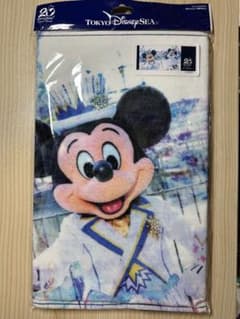ディズニーシー 20周年 フェイスタオルのサムネイル