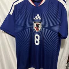 adidas サッカー日本代表 久保建英 8番 ユニフォーム Mサイズ - メルカリ