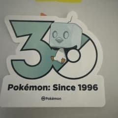 韓国限定 ポケモンメガフェスタ30周年記念ステッカーコオリッポ(アイス
