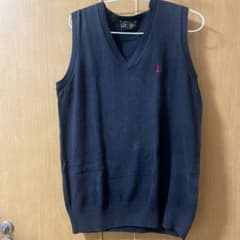 EASTBOY Vネックベスト　ネイビーのサムネイル
