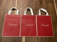 3枚　バカラ　ショップバック　ショッパー　紙袋のサムネイル