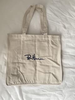 新品未使用ダグつき☆Ron Herman トートバッグ シリアルナンバー入り 