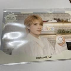 cookpadLive　M!LK　山中柔太朗　レシピカード　クックパッドライブ M!LK チアーズキッチン クックパッドライブ 山中柔太朗 ポストカード