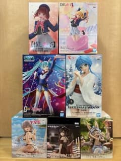 美少女フィギュア】 初音ミク・ナナチ・時崎狂三・有馬かなetc 7体