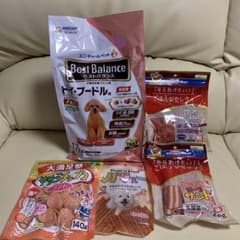 犬　ペットフード　おやつまとめてのサムネイル