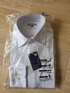 【新品未開封】はるやま アイシャツ i-shirt 完全ノーアイロン M長袖 白のサムネイル