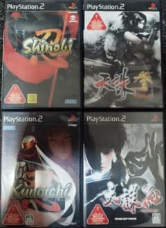 PS2ソフト4本セット Shinobi他3本 まとめ売り - メルカリ