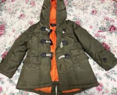コムサCOMME CA ISM キッズ ダッフルコート 110A ダウンフェザーのサムネイル