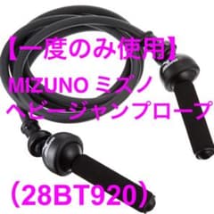 【一度のみ使用】 MIZUNO(ミズノ) ヘビージャンプロープ  28BT920のサムネイル