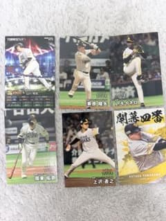カルビー プロ野球チップス 福岡ソフトバンクホークス 6枚セットのサムネイル