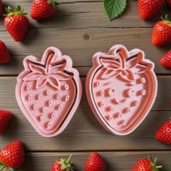 かわいい苺クッキー型 2個セットのサムネイル