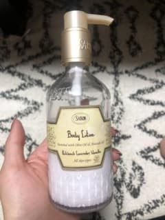 SABON ボディローション  パチュリ　ラベンダー　バニラのサムネイル