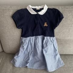 110サイズ　petit main ワンピースのサムネイル