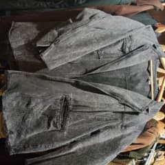 H&M デニムジャケット US XL ダークグレーのサムネイル