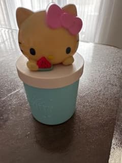 헬로 키티 수박 모티프 소품 넣어 케이스