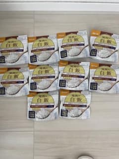 尾西食品 アルファ米 白飯 100g  10個セットのサムネイル