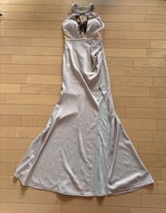 キャバドレス ロングドレス タイトドレス JEWELS Sサイズ スリット入りのサムネイル