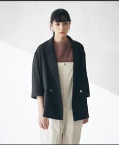タケオキクチ　TAKEO KIKUCHI ファンマーツイル セミダブル7分袖のサムネイル