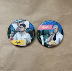 ゴールデンカムイ 森の星空カフェ グリッター缶バッジ セット