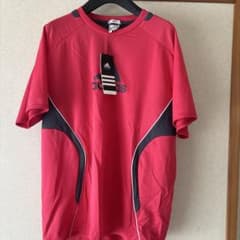 adidas アディダス プラクティスシャツ 半袖 レット L