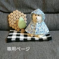 【しろくま貯金箱】レインポンチョのサムネイル