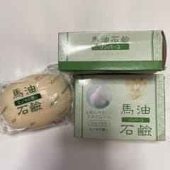 ソンバーユ 馬油石鹸 ヒノキ　85g×3個セットのサムネイル