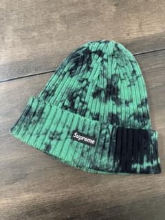 Supreme Overdyed Beanie Splatter Green - メルカリ
