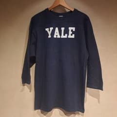 80s YALE Champion トリコタグ 極上コンディション イエール 紺 - メルカリ