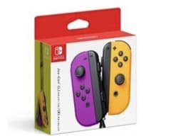 新品 ジョイコン ネオンパープル ネオンオレンジ Switch JOY-CONのサムネイル