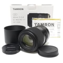 TAMRON SP 90mm F/2.8 Di MACRO 1:1 VC USD - メルカリ