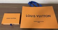 【未使用】LOUIS VUITTONショッパー紙袋 ボックス メッセージカード付のサムネイル