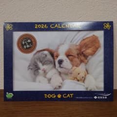 子いぬ＆子ねこ カレンダー 2026 卓上 住友生命のサムネイル