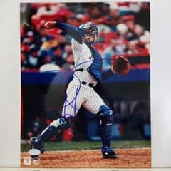 トッド・ハンドリー MLB ニューヨーク・メッツ 直筆サイン入り フォト 