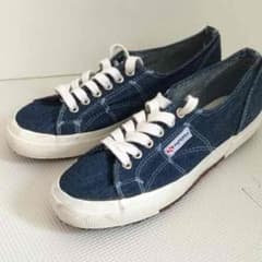 ↘️お値下げSUPERGA 2750 STONEWASHED BLUE40 希少のサムネイル