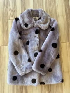 Jakke ジャッキー ドット フェイクファーコート - メルカリ
