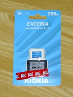 KIOXIA EXCERIA microSDカード 256GB レアな日本製のサムネイル