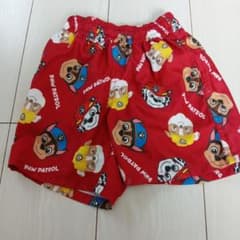 PAW PATROL 赤い水着 男の子用100サイズ　中古品のサムネイル