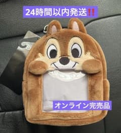 칩과 데일 칩 매력이있는 봉제 인형 파우치 태그가있는 온라인 매진
