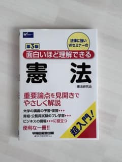 憲法　面白いほど理解できるのサムネイル