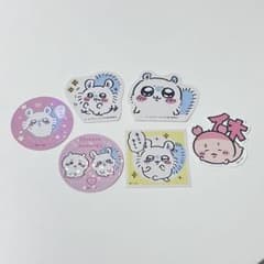 ちいかわ　モモンガ&カニちゃん　ステッカー　6枚セットのサムネイル