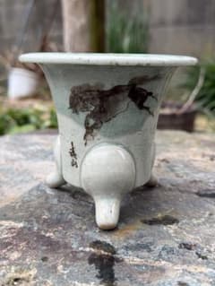 大堀相馬焼 相馬駒焼 万年青鉢 - メルカリ