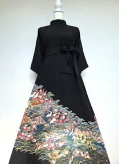 着物リメイクワンピース3668 - メルカリ